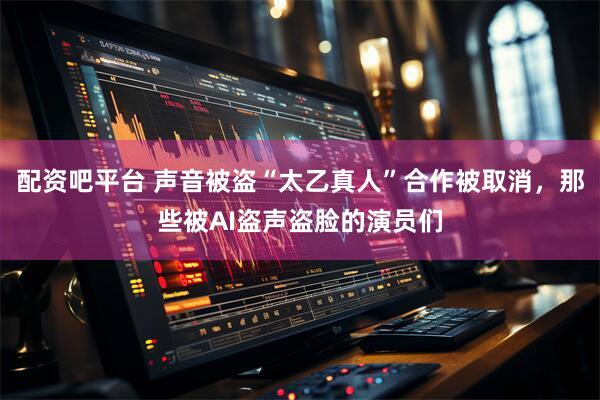 配资吧平台 声音被盗“太乙真人”合作被取消，那些被AI盗声盗脸的演员们