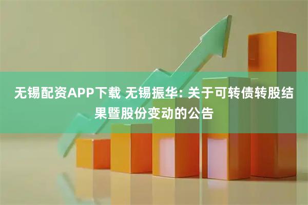 无锡配资APP下载 无锡振华: 关于可转债转股结果暨股份变动的公告